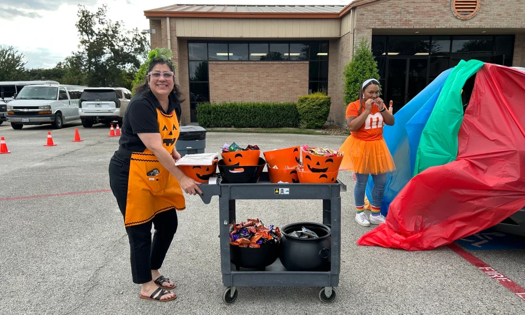 Trunk or Treat at Spring Branch Presbyterian Preschool & Daycare in Spring Branch TX