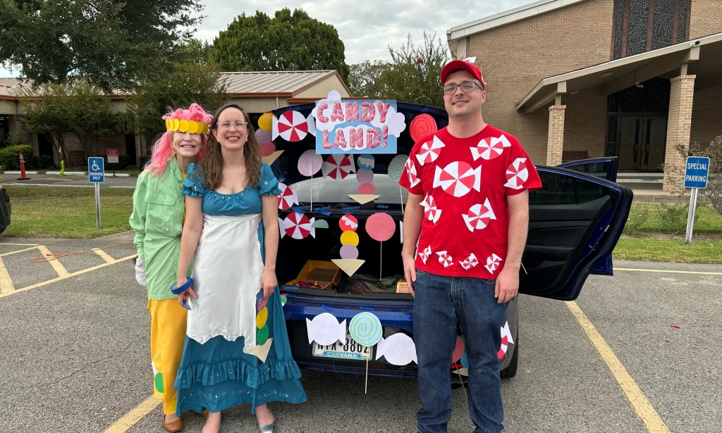 Trunk or Treat at Spring Branch Presbyterian Preschool & Daycare in Spring Branch TX